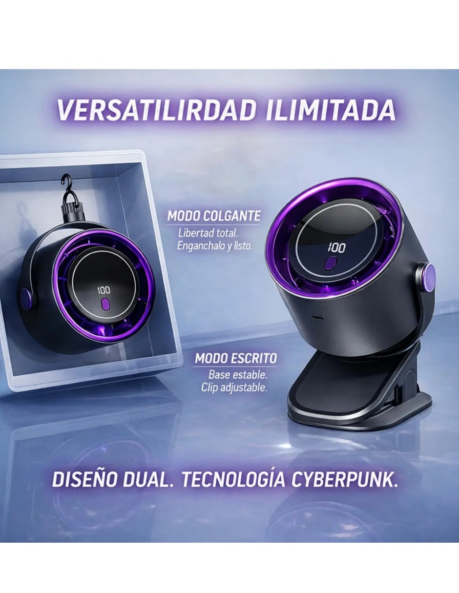 Ventilador de escritorio control remoto 5 velocidades 5