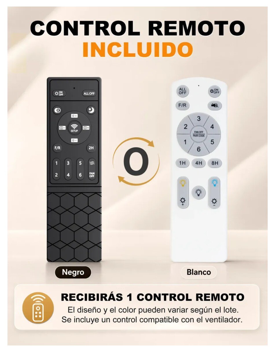 Ventilador de techo 6 velocidades 3
