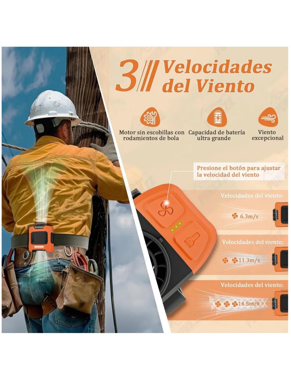 Ventilador smart con control remoto 7 velocidades 5