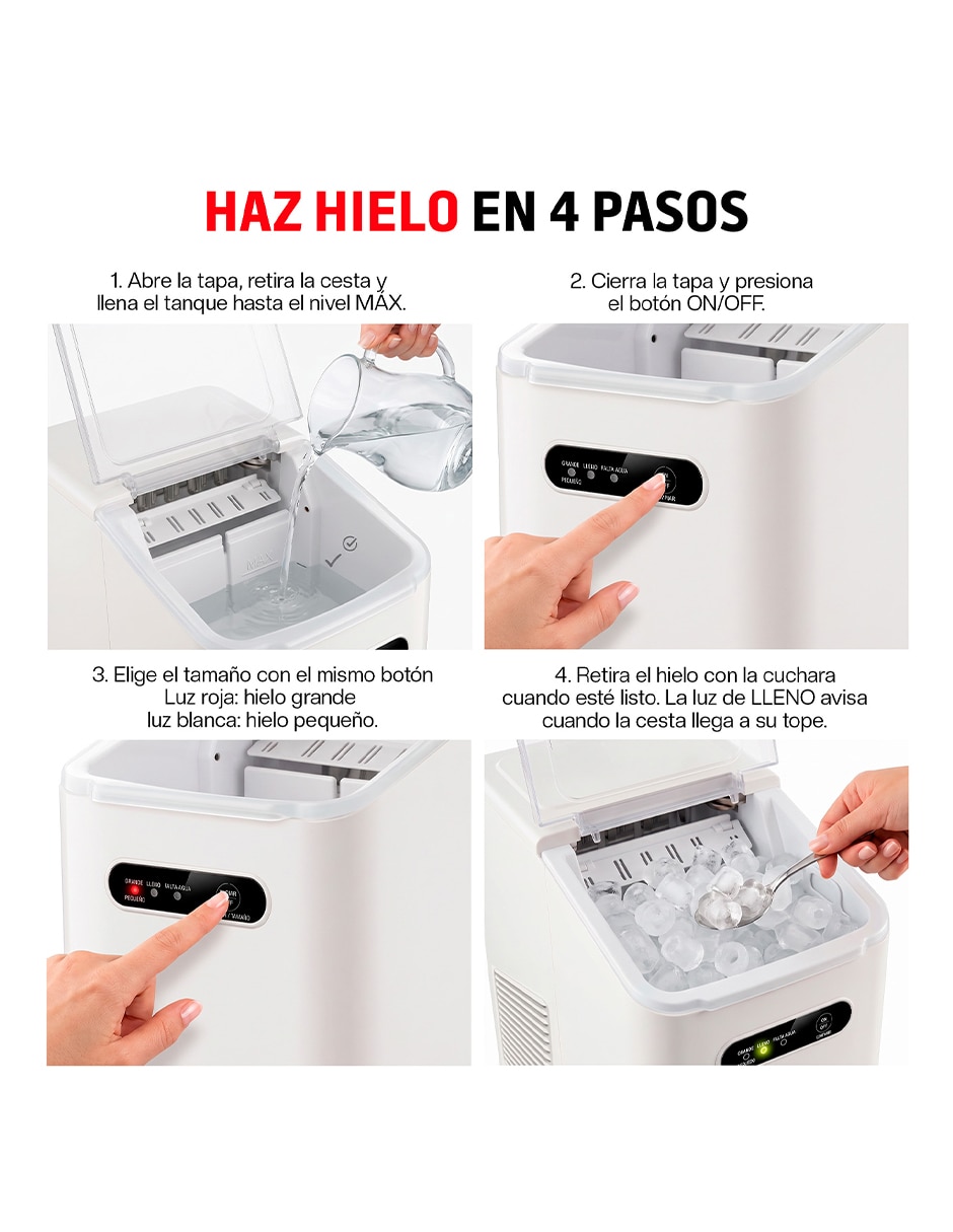 Máquina de hielo Portátil 6