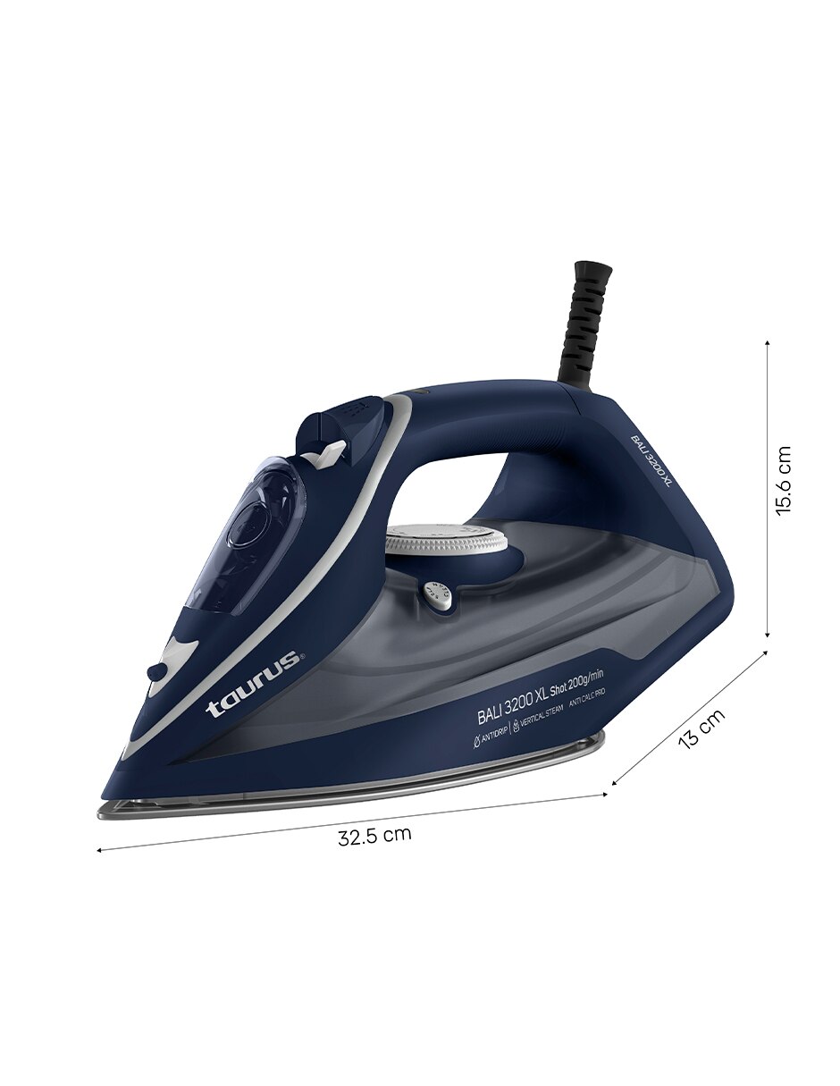 Plancha planchas de vapor bali 3200 xl suela cerámica 10