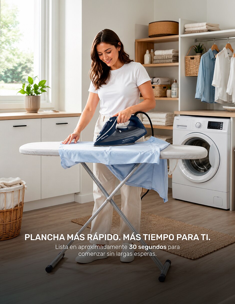 Plancha planchas de vapor bali 3200 xl suela cerámica 4