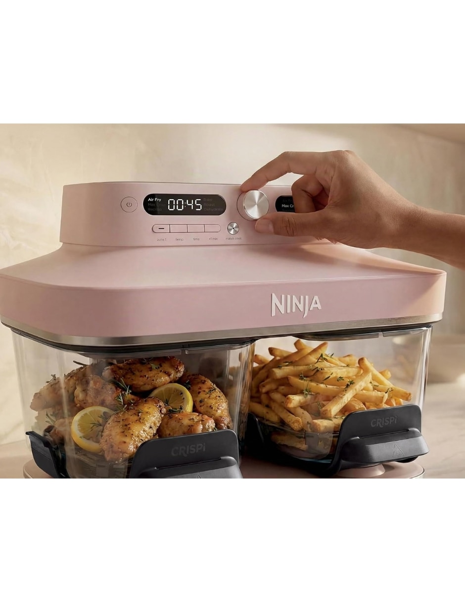 Freidora de aire con Compartimento doble 8 L Crispi DualZone 3