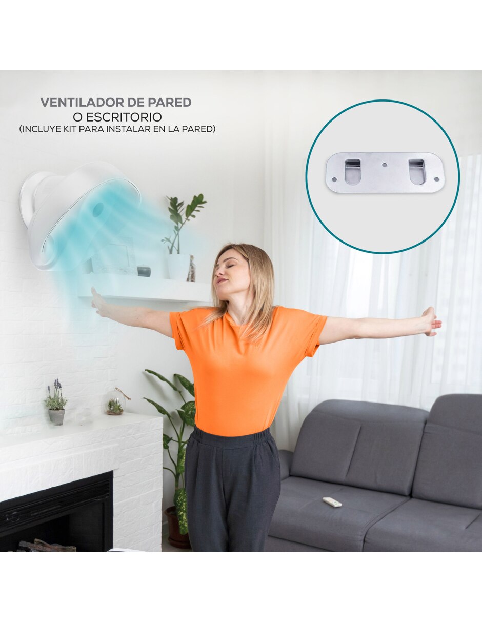 Ventilador de pared No velocidades 5