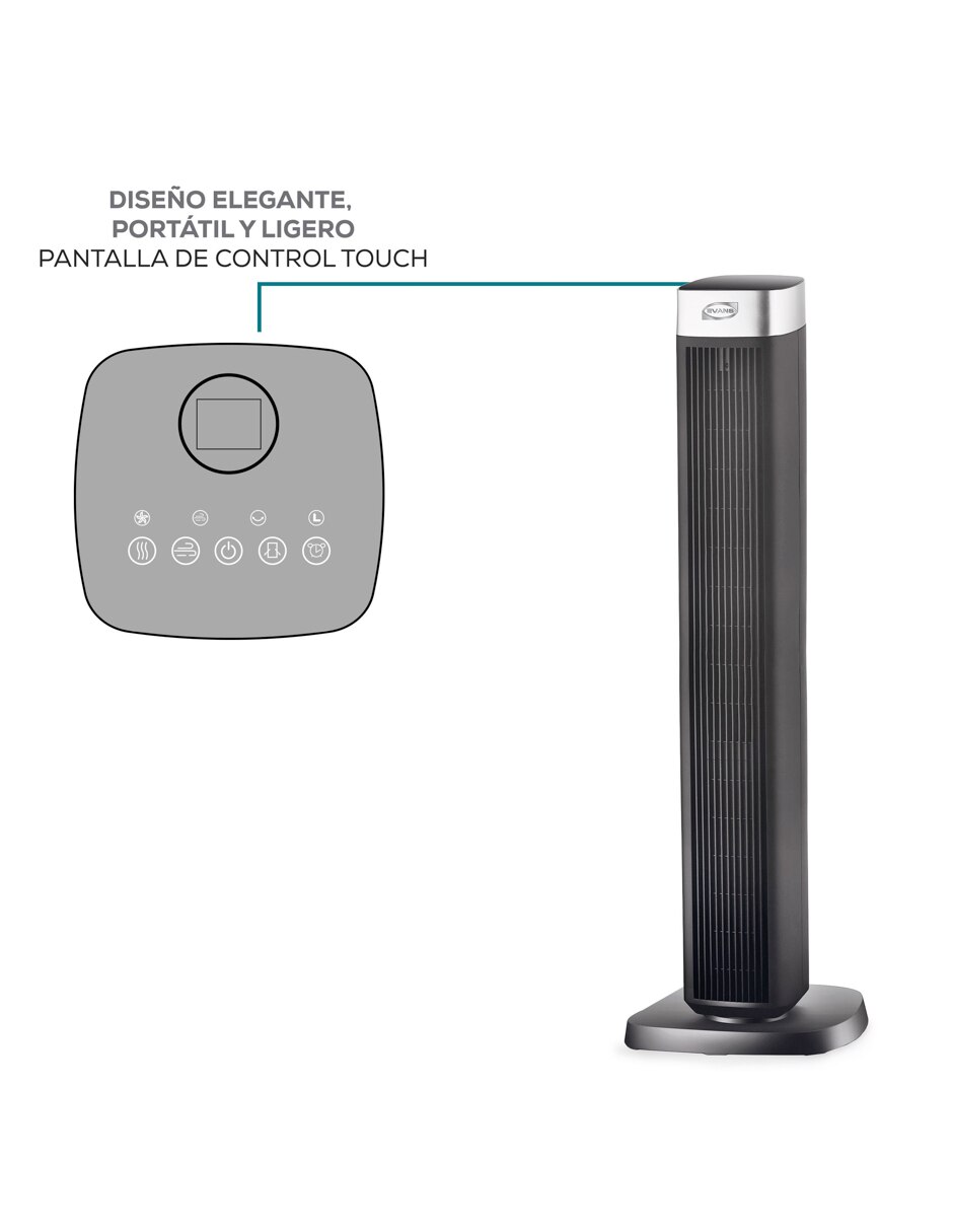 Ventilador de torre Sí velocidades 4