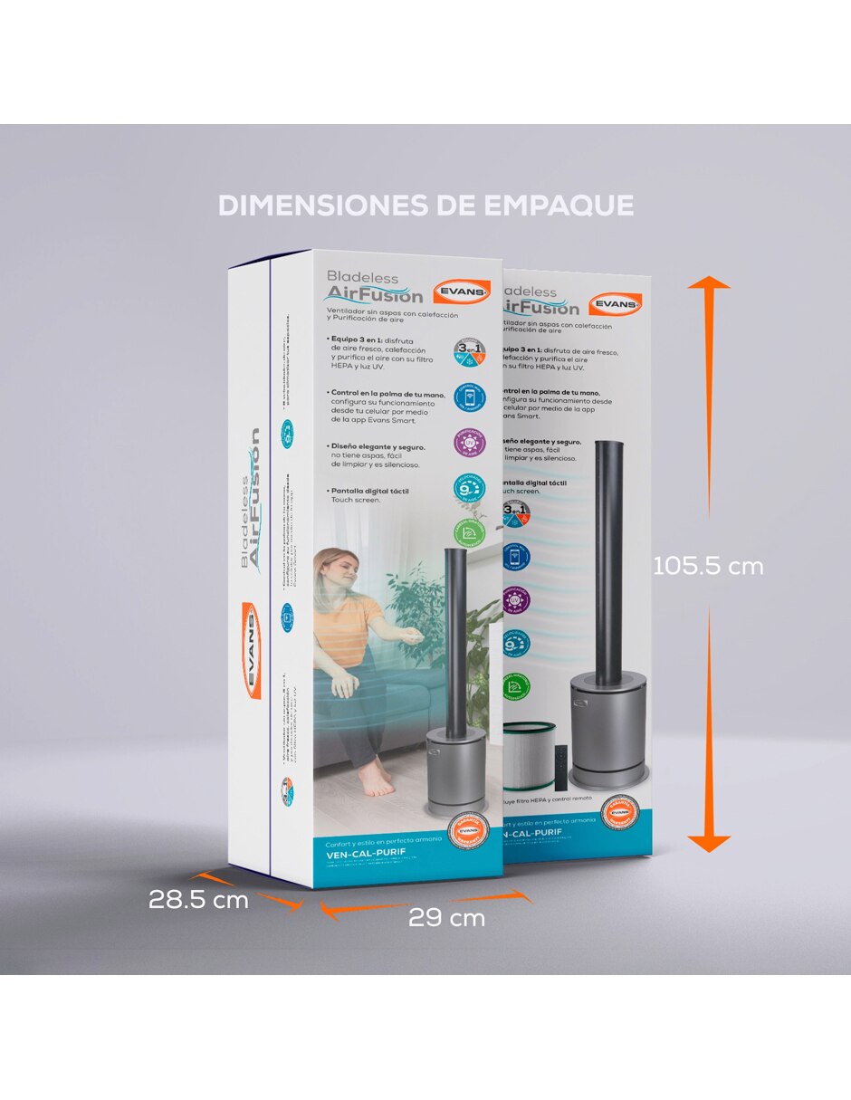 Ventilador de torre No velocidades 6