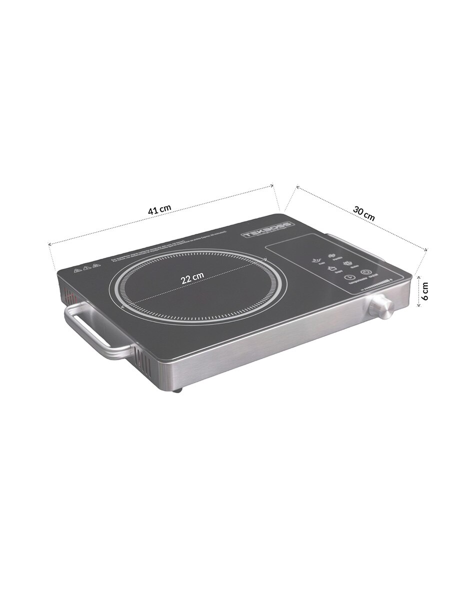 Parrilla eléctrica TK-02 de Vitrocerámica 17