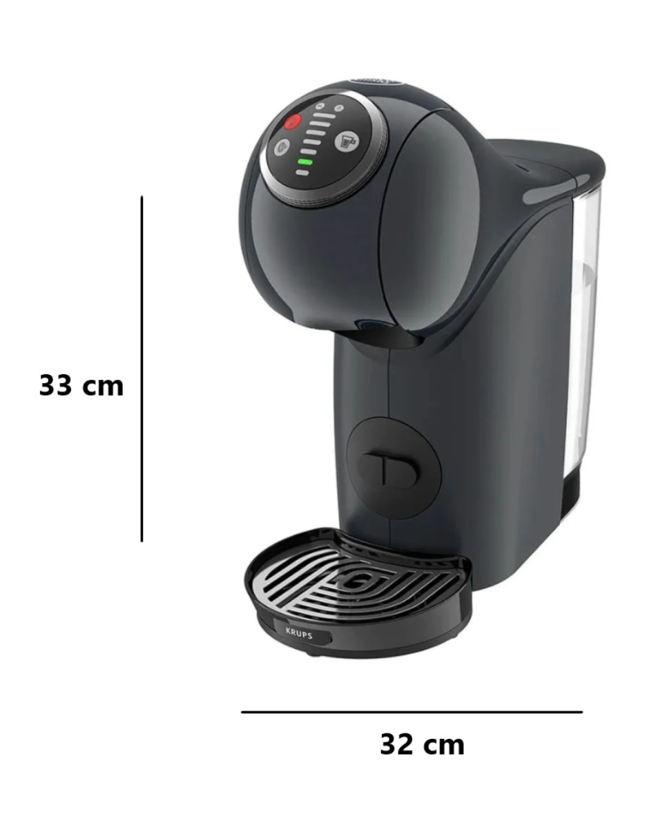 Cafetera de cápsula KRUPS KP340BMX-GRIS 5