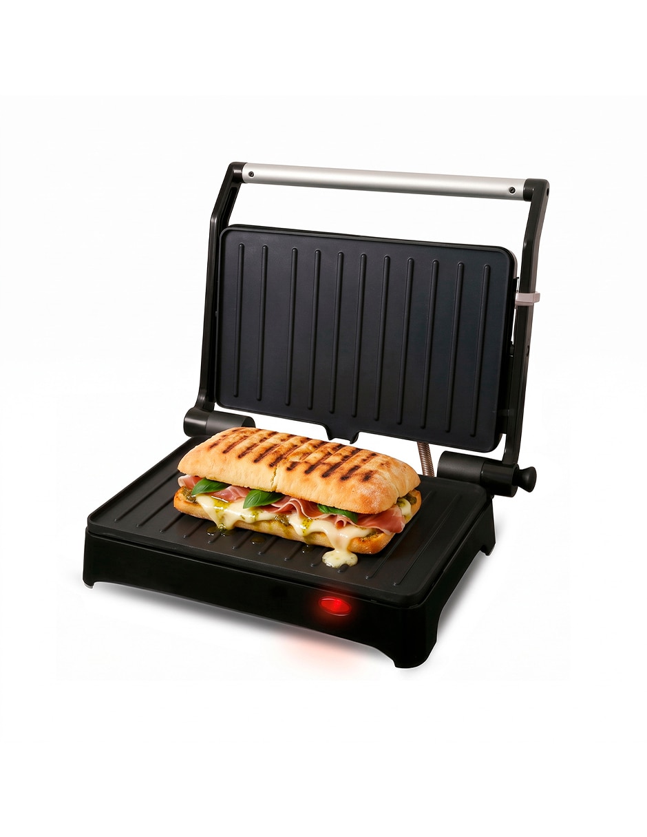Parrilla eléctrica compacta de aluminio Parrilla eléctrica compacta de aluminio