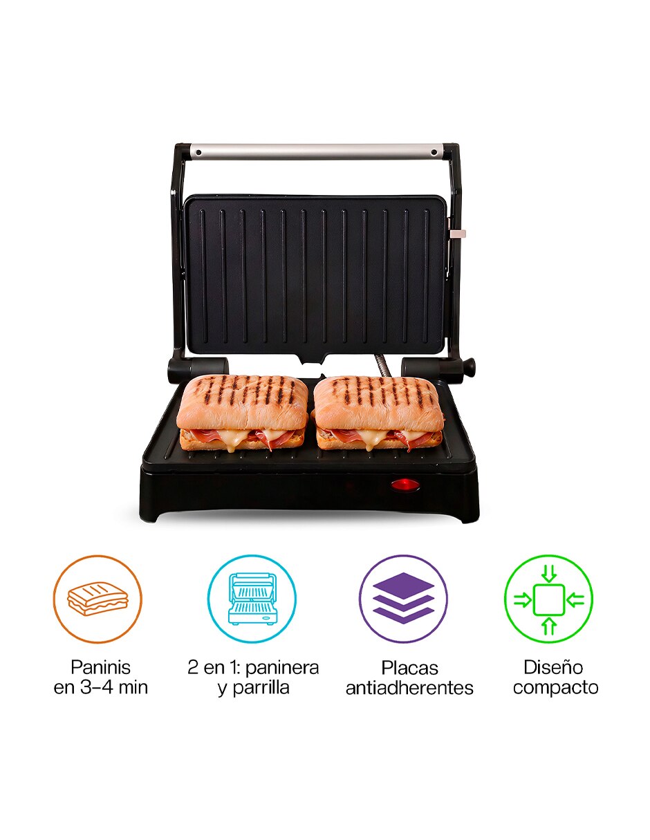 Parrilla eléctrica compacta de aluminio 2