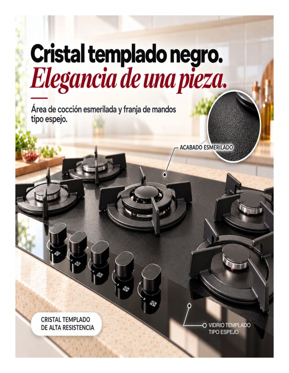 Parrilla eléctrica mkz-grilltmp5neg de acero 2