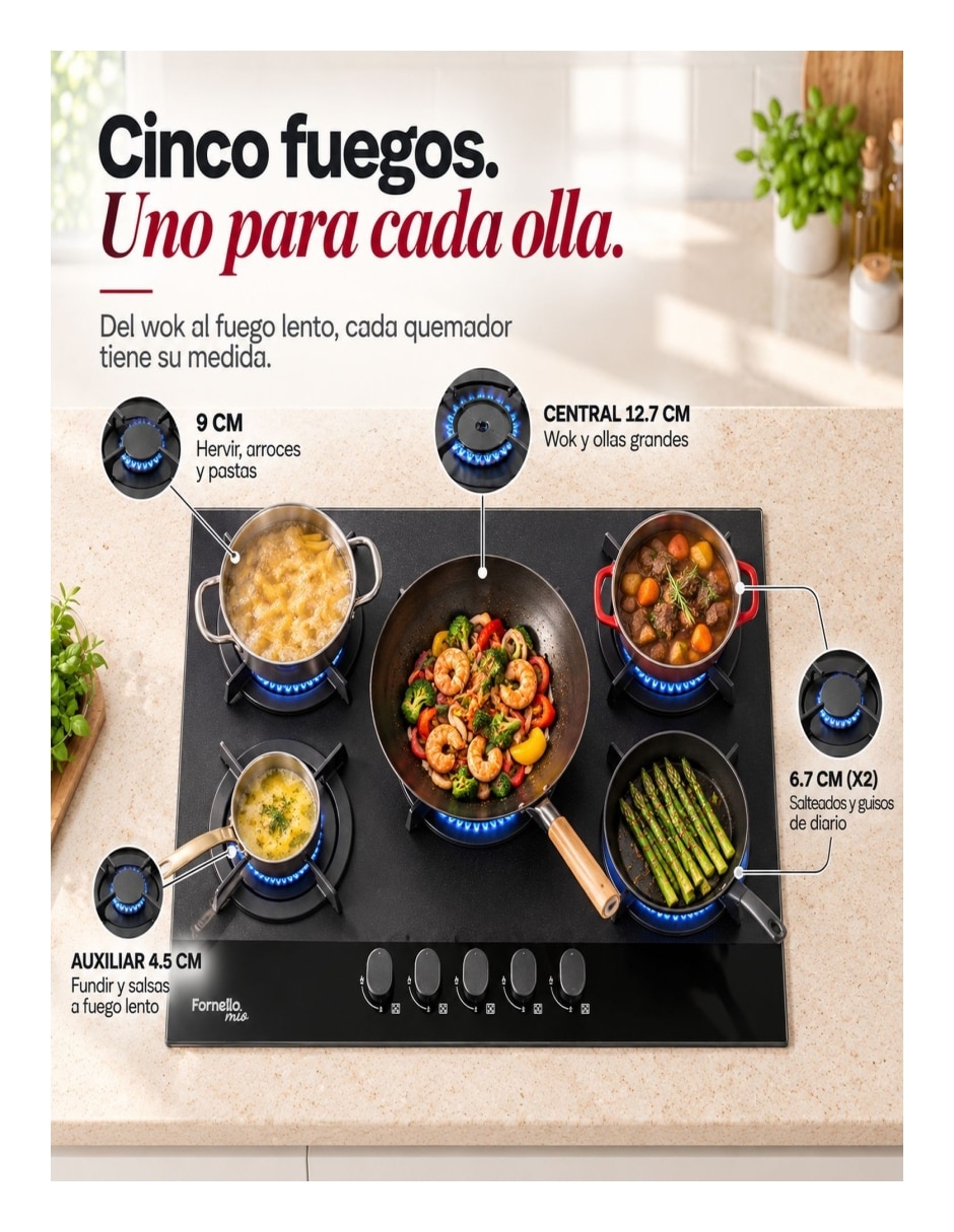 Parrilla eléctrica mkz-grilltmp5neg de acero 3