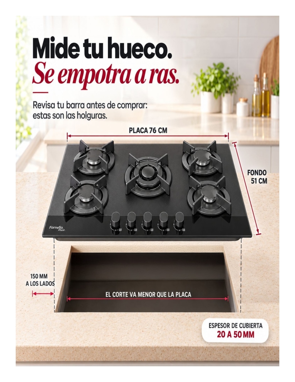 Parrilla eléctrica mkz-grilltmp5neg de acero 8