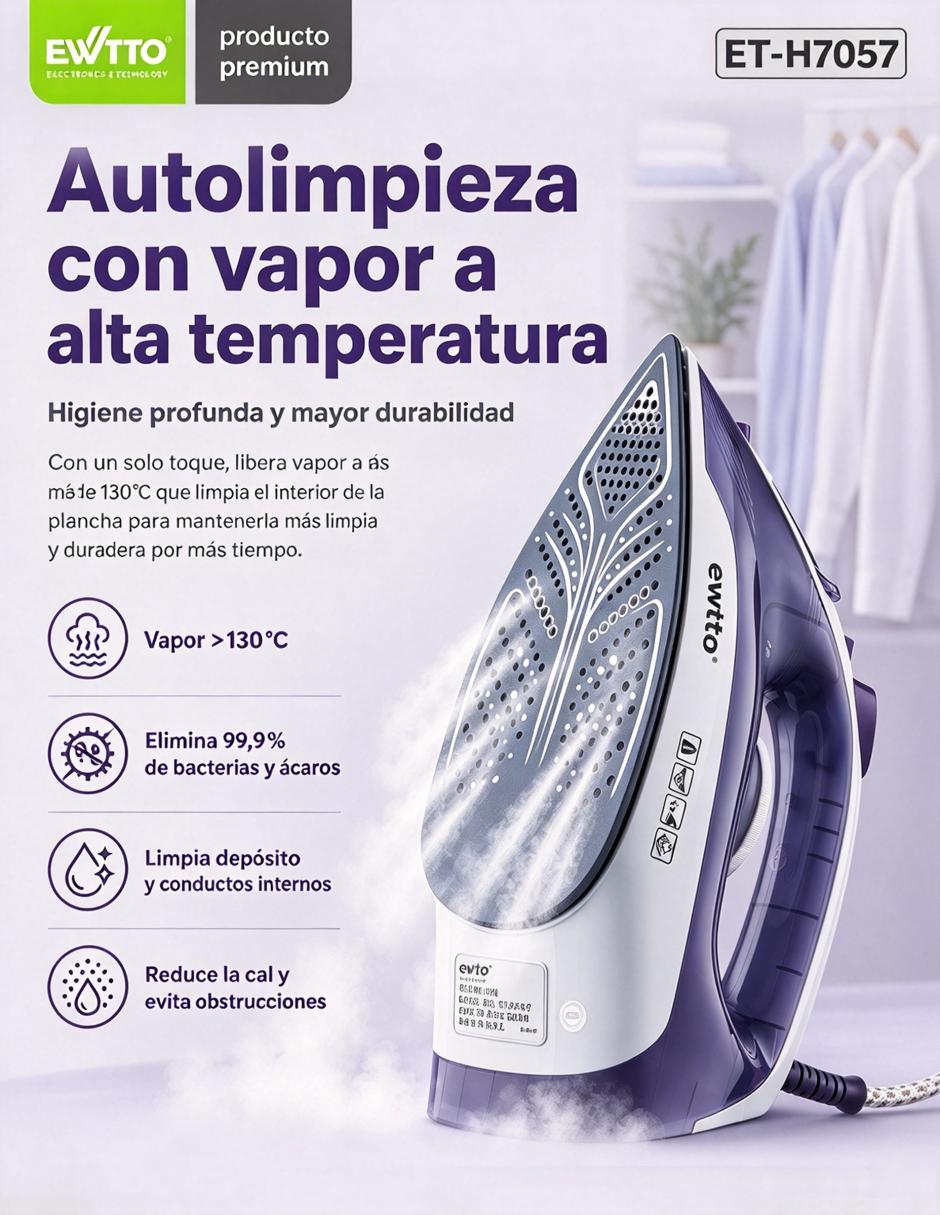 Central de vapor et-h7057 suela aeroceramic 2