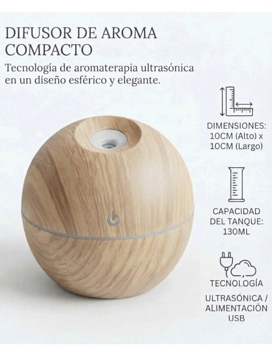 Humidificador incluyen 12 fragancias de 10 ml jsq137 130 ml 8