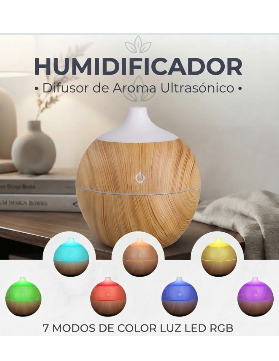 Humidificador incluye 12 fragancias de 10 ml jsq139 130 ml 4