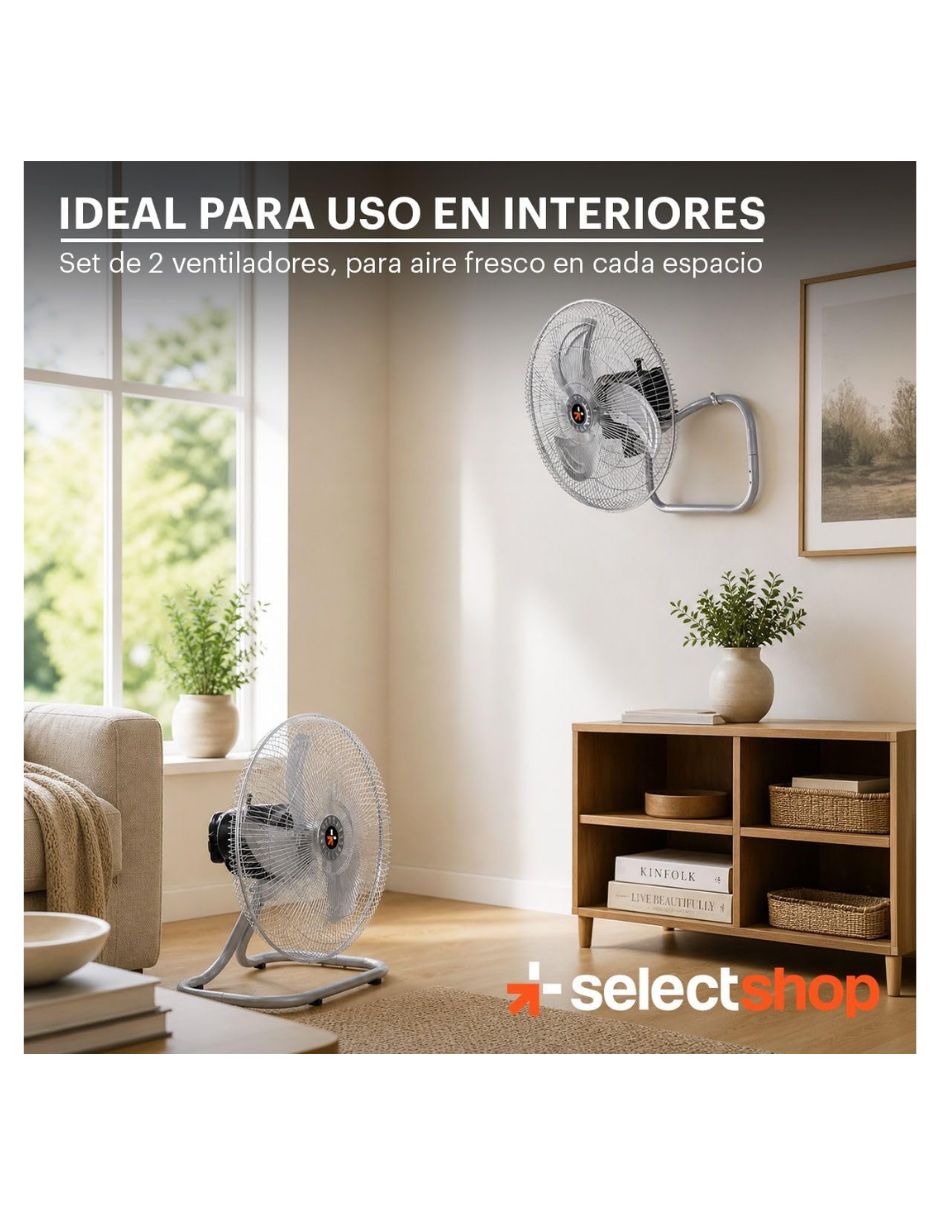 Ventilador 3 en 1 3 velocidades 3