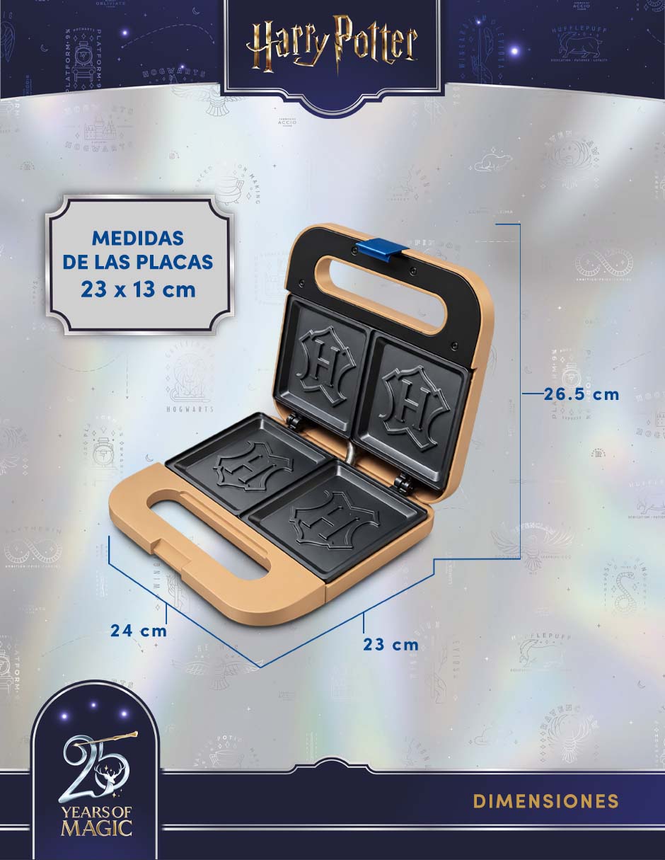 Sandwichera hp-sw2 8