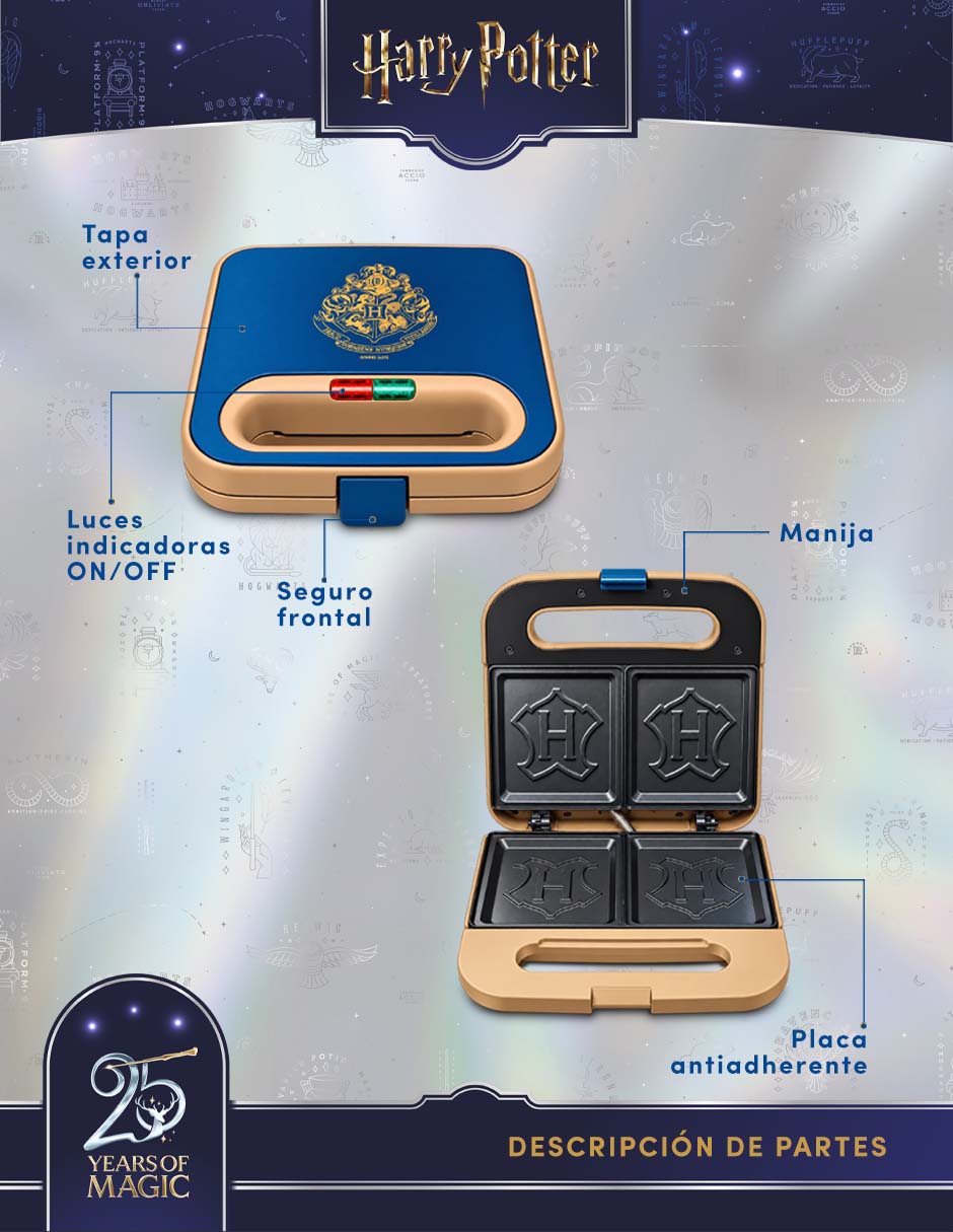 Sandwichera hp-sw2 6