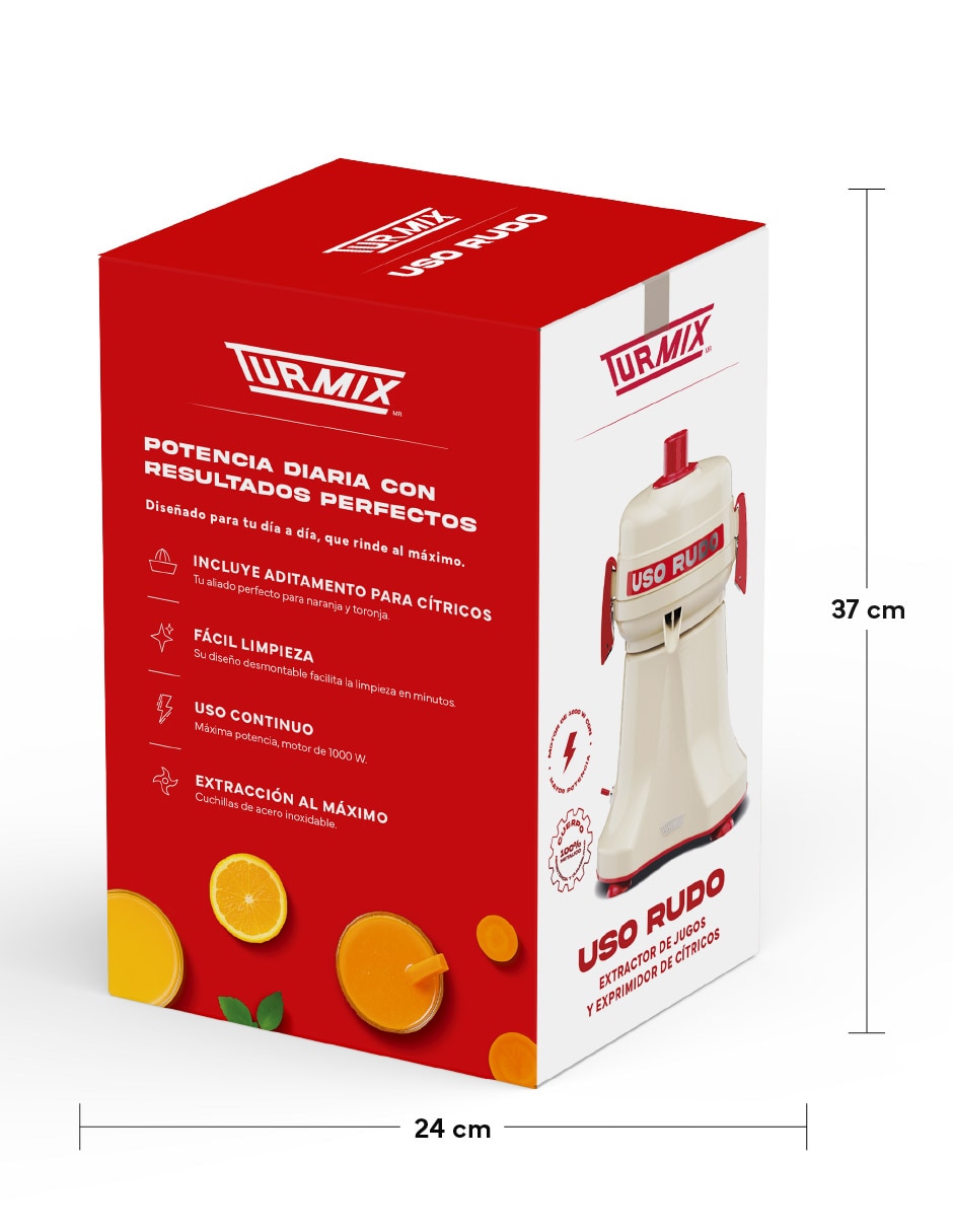 Extractor de jugo 3400 rpm 8