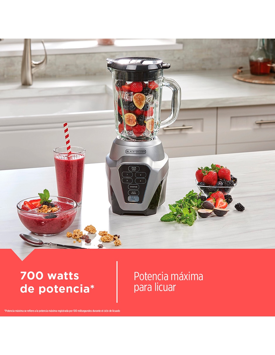 Licuadora Black + Decker 4 velocidades