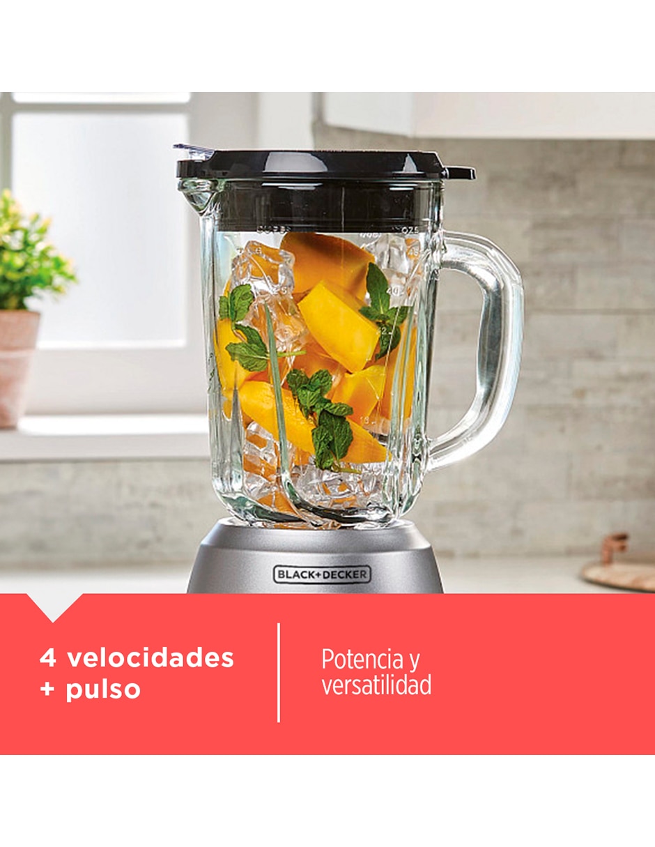 Licuadora Black + Decker 4 velocidades